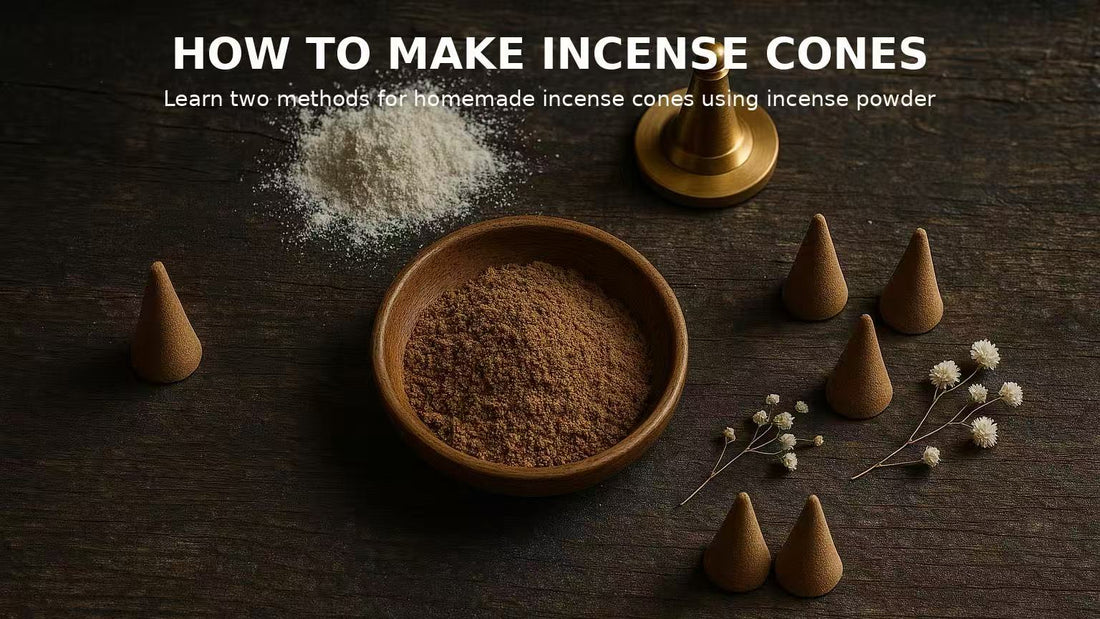 How to Make Your Own Incense Cones at Home: A DIY Guide