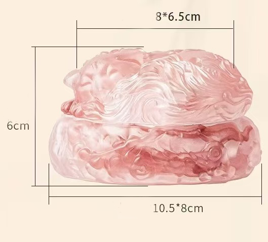 Nine-Tailed Fox Glass Incense Burner - Incensoria