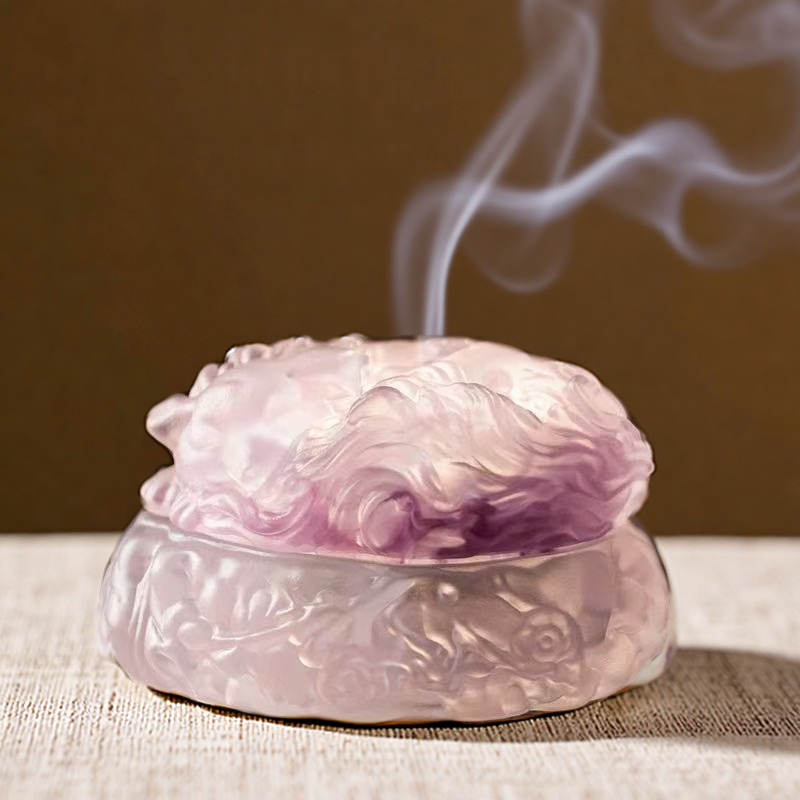 Nine-Tailed Fox Glass Incense Burner - Incensoria