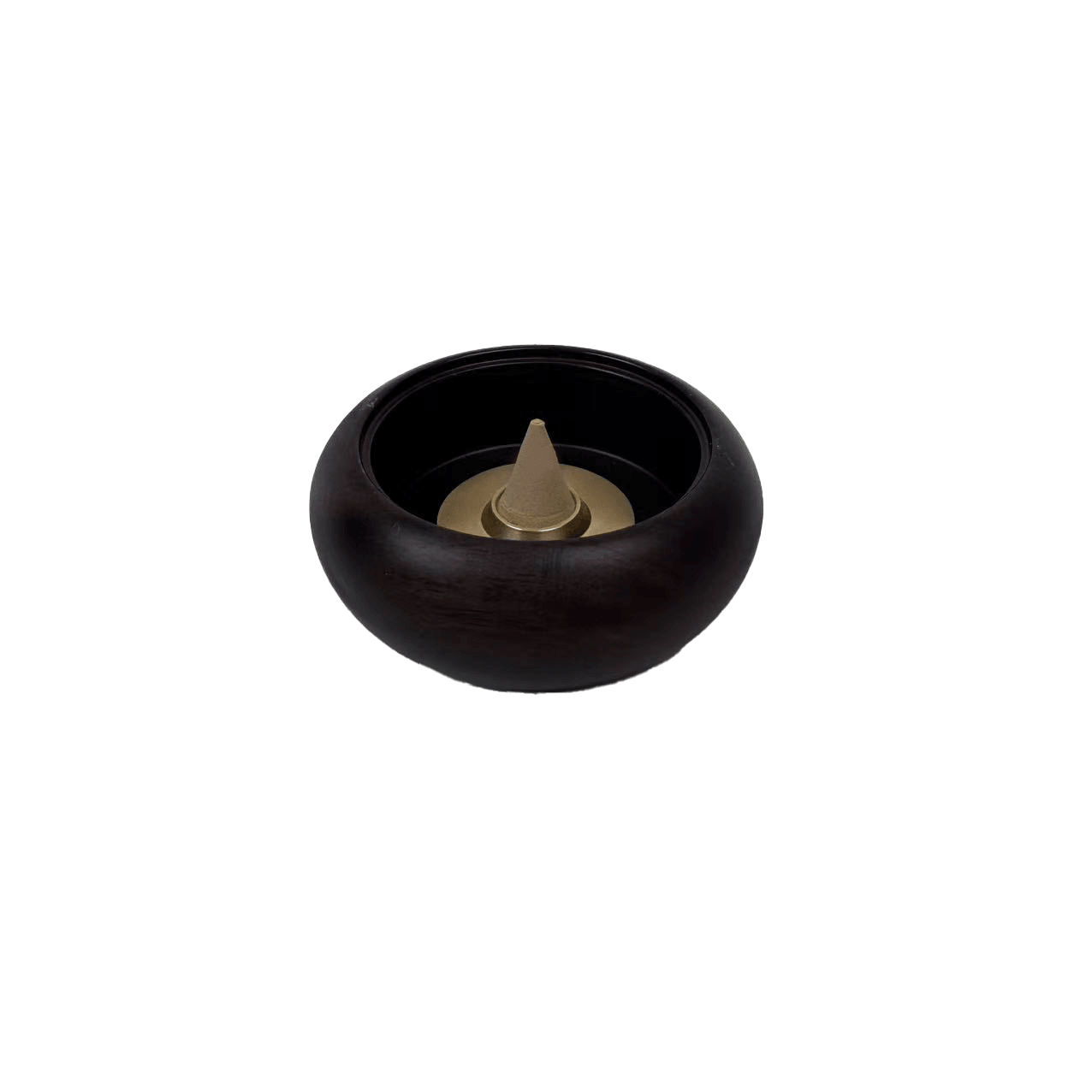 Ebony solid wood incense burner home indoor aromatherapy burner - Incensoria