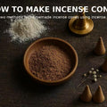 How to Make Your Own Incense Cones at Home: A DIY Guide - Incensoria