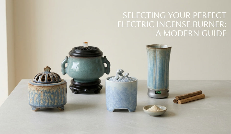 How to Choose the Right Electric Incense Burner: Types, Functions, and How to Use It