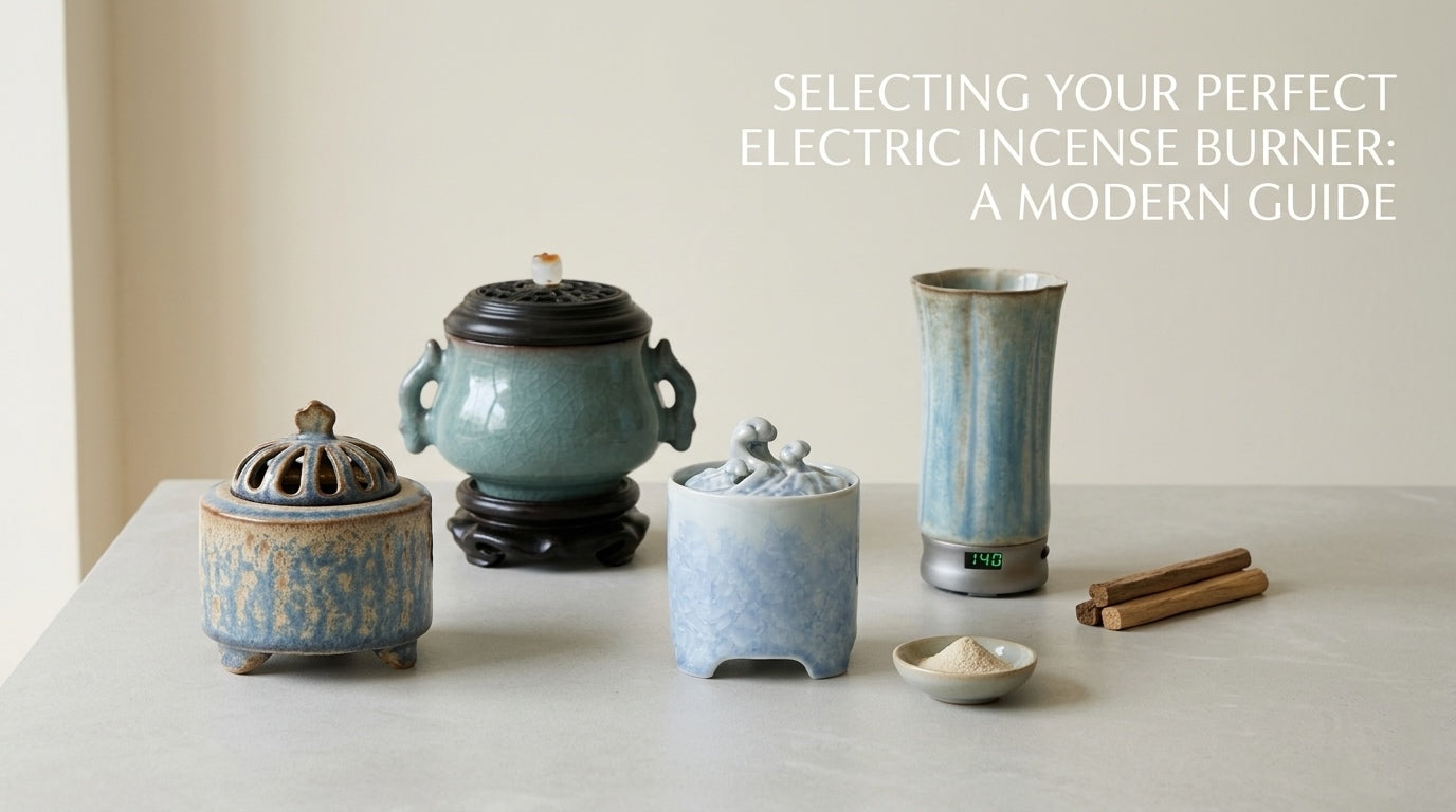 How to Choose the Right Electric Incense Burner: Types, Functions, and How to Use It