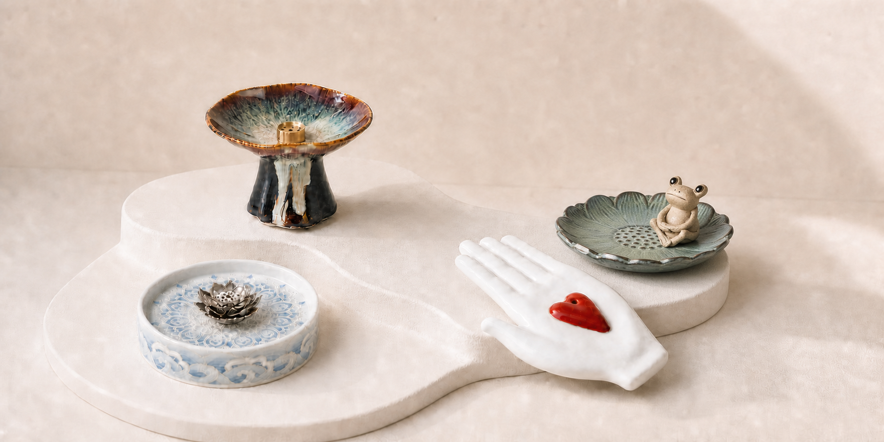 Ceramic Incense Holder