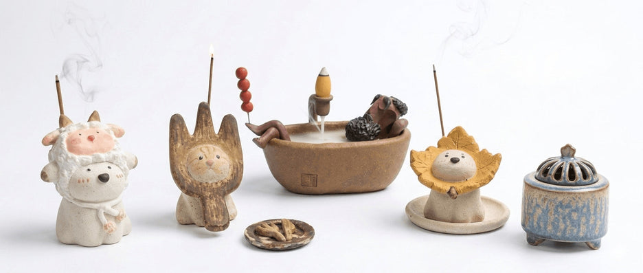 Handmade Incense Burners & Holders
