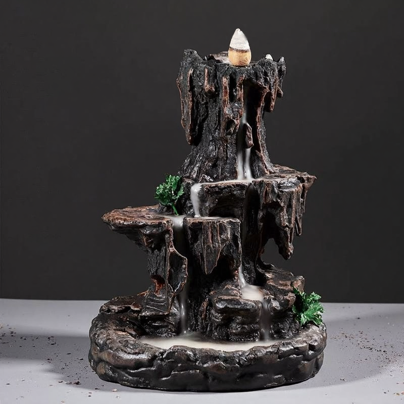 Mountain Waterfall Backflow Incense Burner 