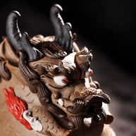 Handmade Ceramic Dragon Backflow Incense Burner